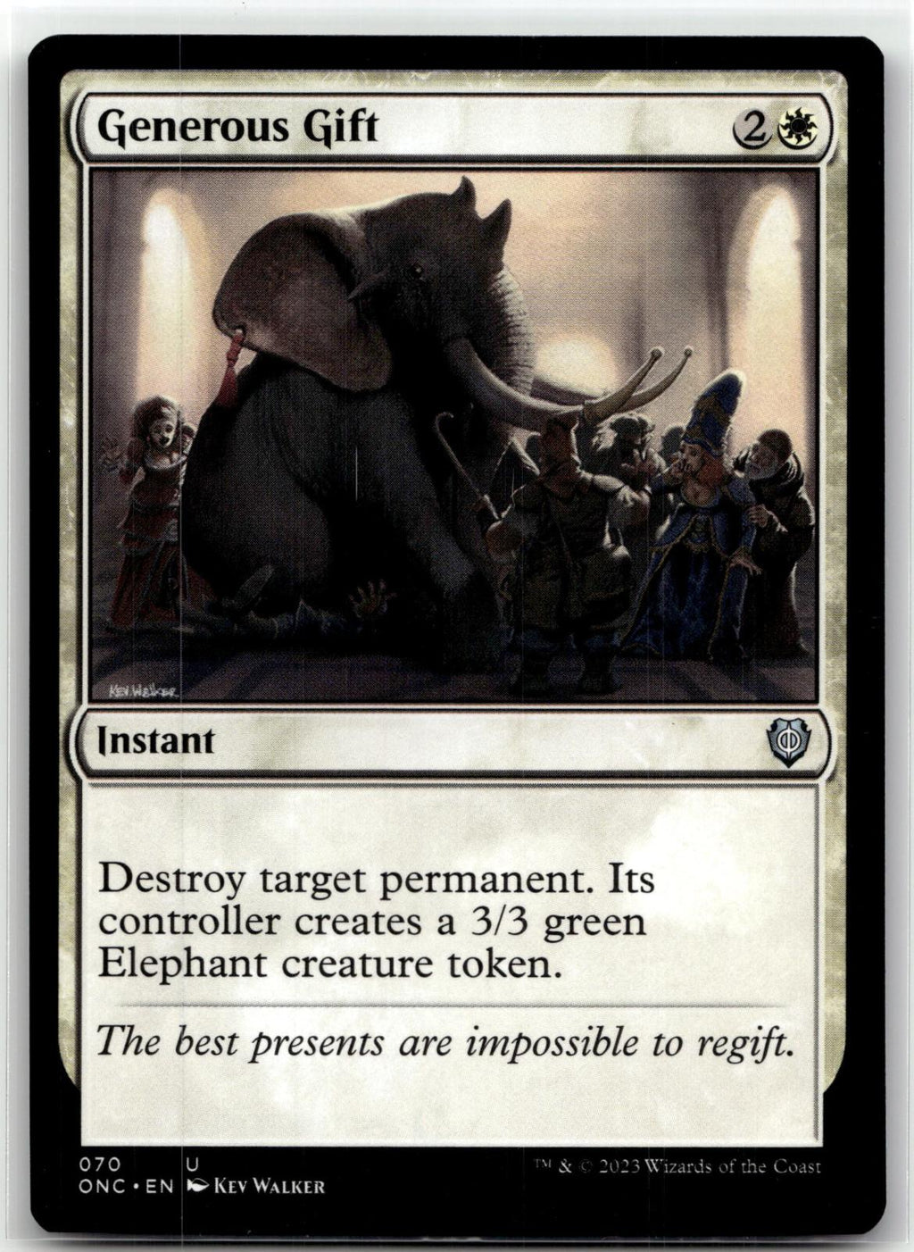 Generous Gift 70 Commander: Phyrexia: All Will Be One Magic: The Gathering NM