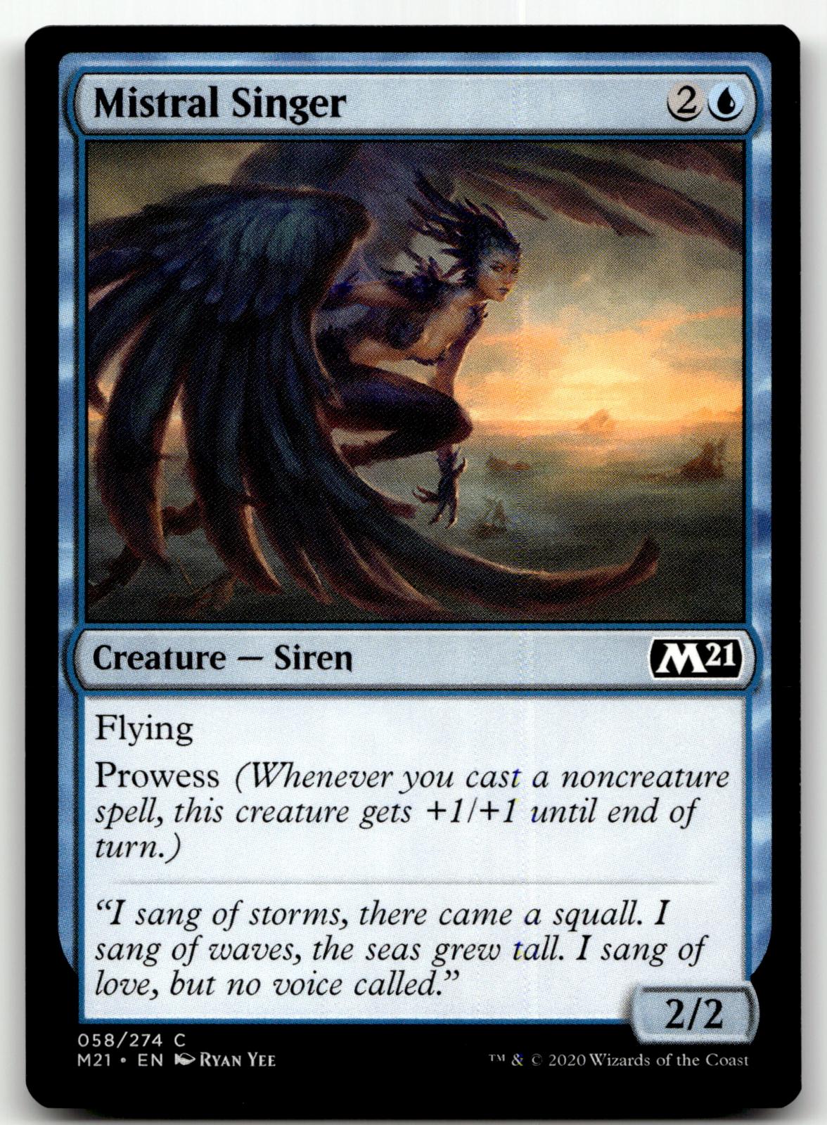 Gale Swooper 20 Common Core Set 2021 Magic: The Gathering Near Mint