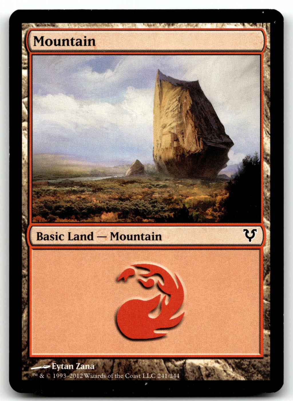 Mountain (241) 241 Land Avacyn Restored Magic: The Gathering Near Mint