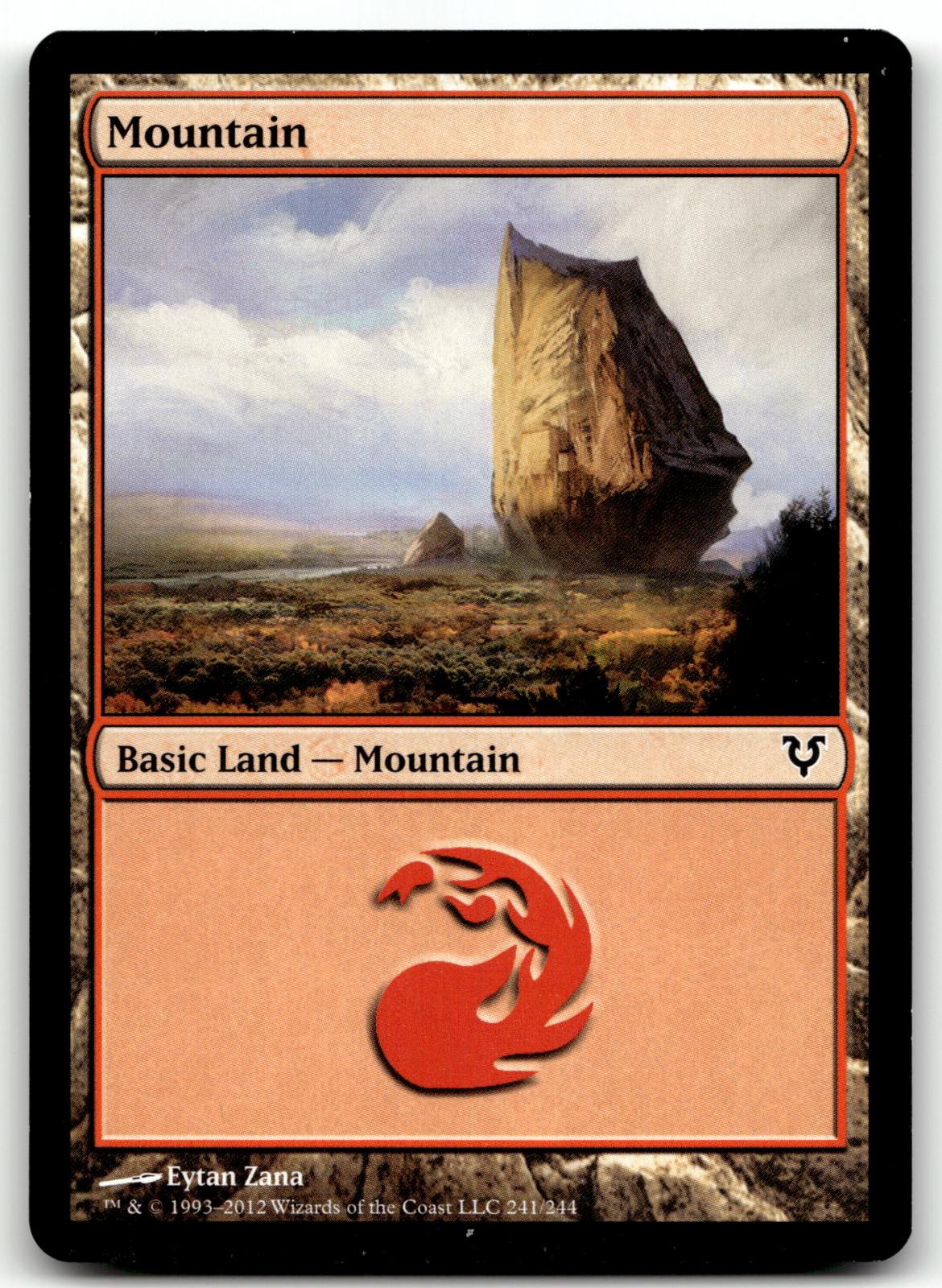 Mountain (241) 241 Land Avacyn Restored Magic: The Gathering Near Mint