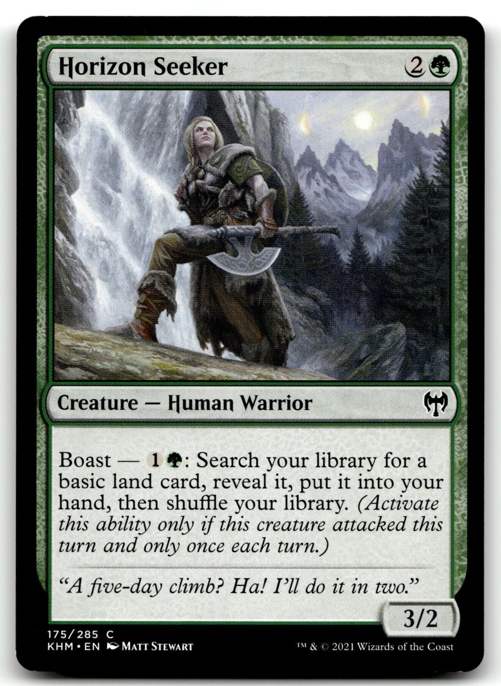 Horizon Seeker 175 Common Kaldheim Magic: The Gathering Near Mint