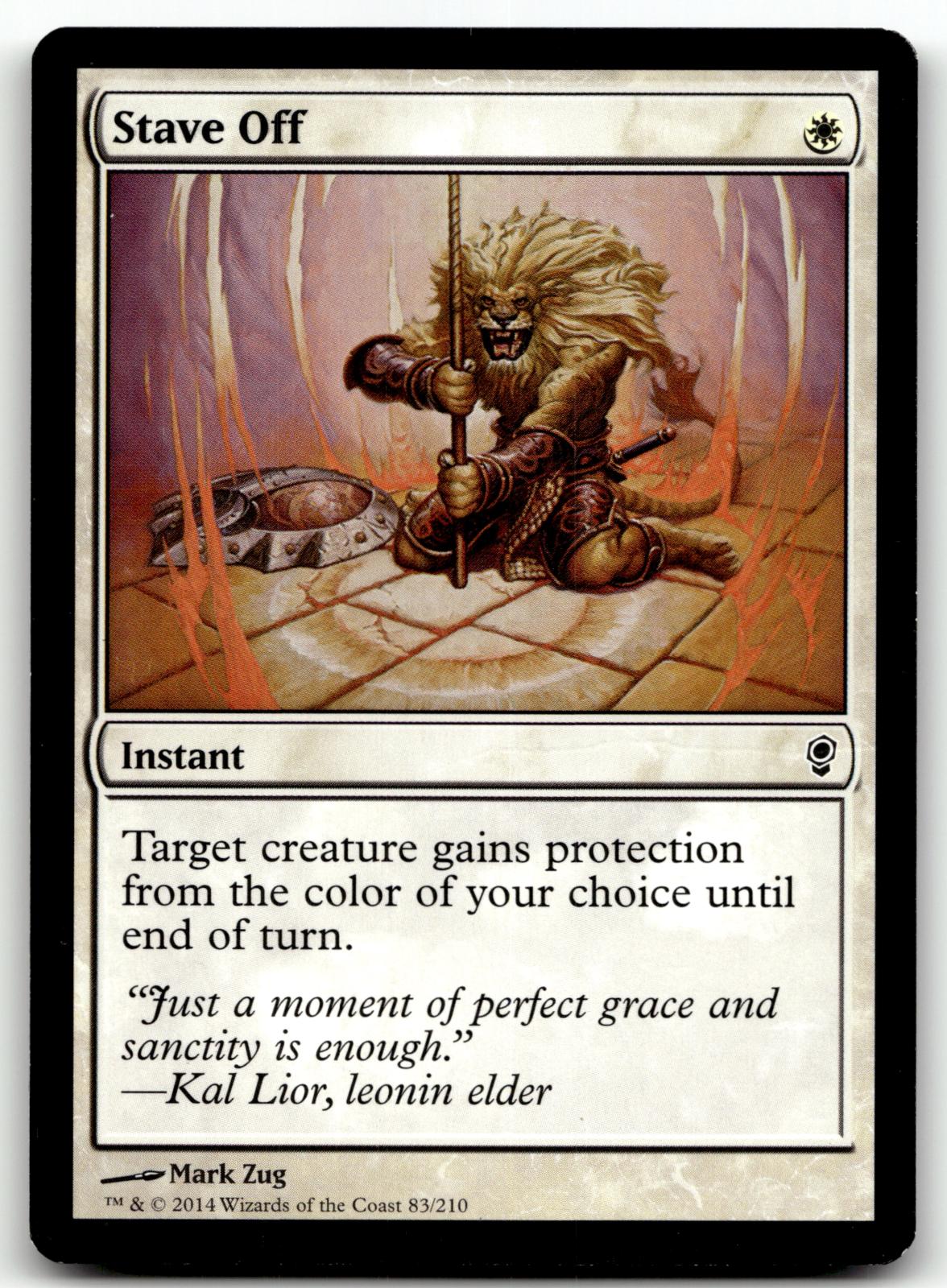 Stave Off 83 Common Conspiracy Magic: The Gathering Near Mint
