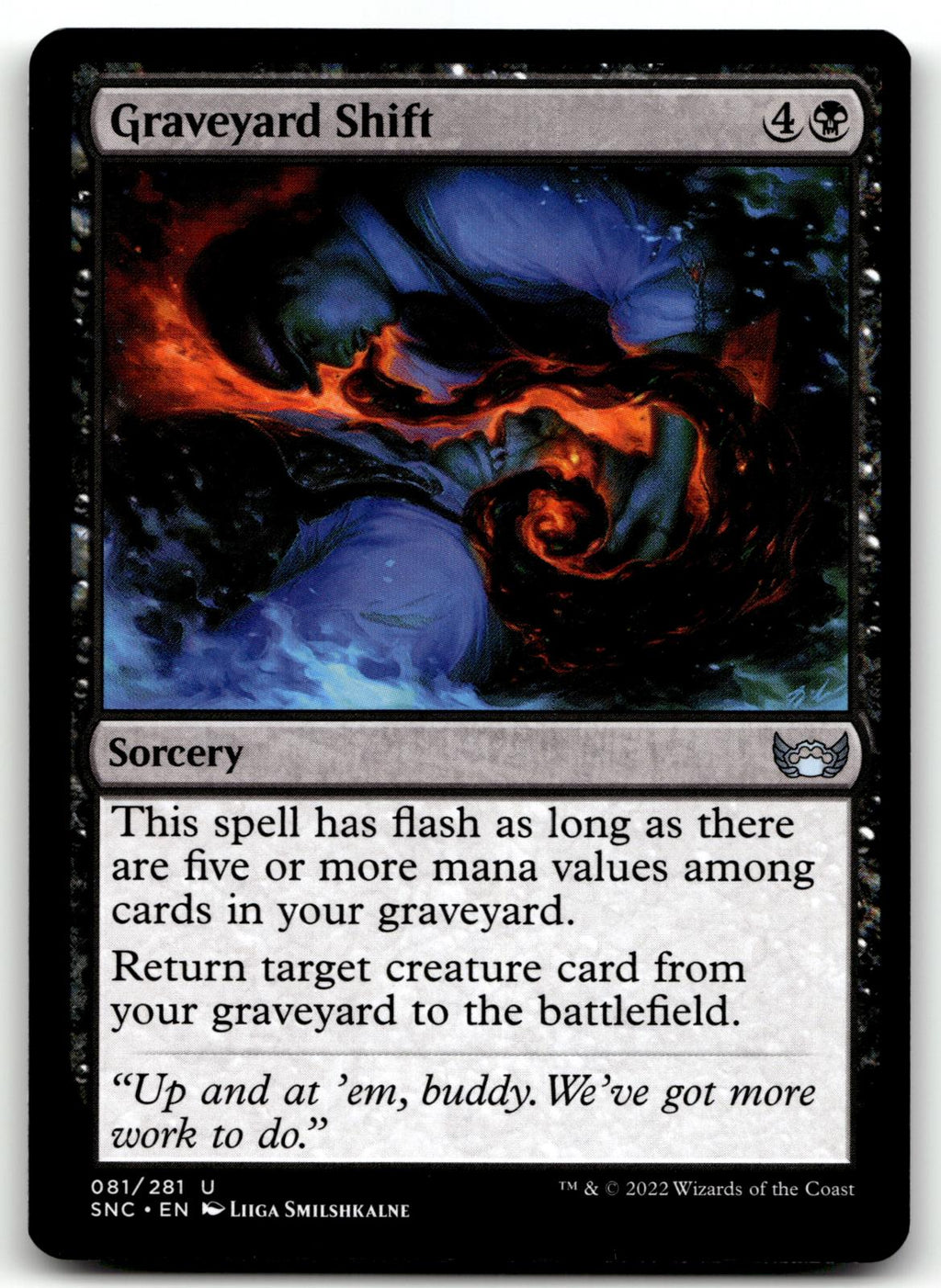 Graveyard Shift 81 Uncommon Streets of New Capenna Magic: The Gathering NM
