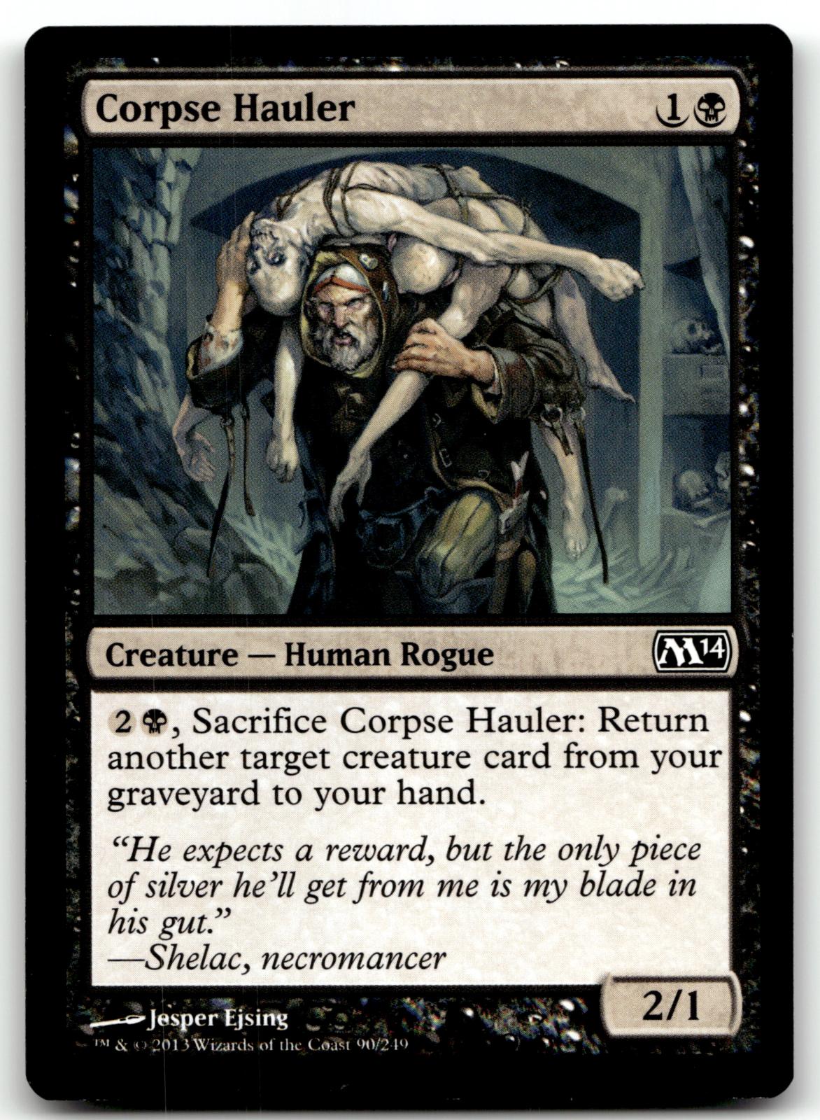 Corpse Hauler 90 Common Magic 2014 (M14) Magic: The Gathering Near Mint