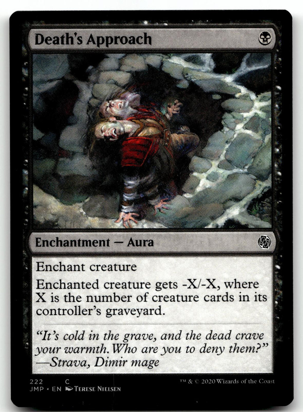 Death's Approach 222 Common Jumpstart Magic: The Gathering Near Mint
