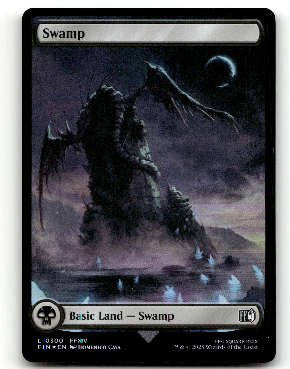 Swamp (0300) 300 Land FINAL FANTASY Magic: The Gathering Foil Near Mint