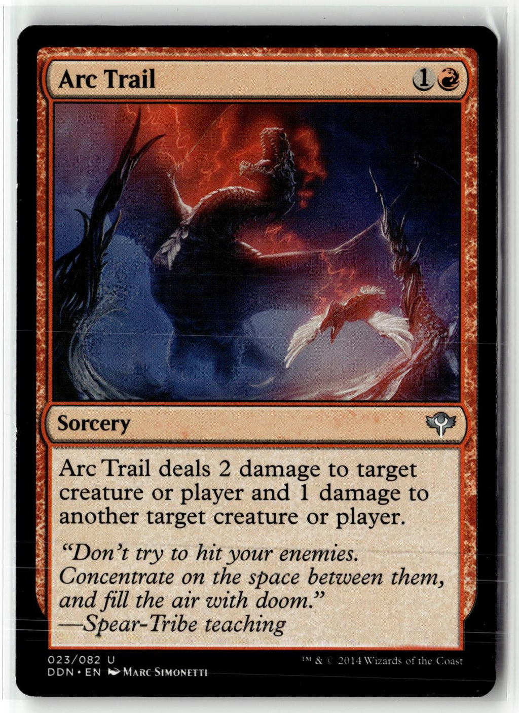 Arc Trail 23 Uncommon Duel Decks: Speed vs. Cunning Magic: The Gathering NM