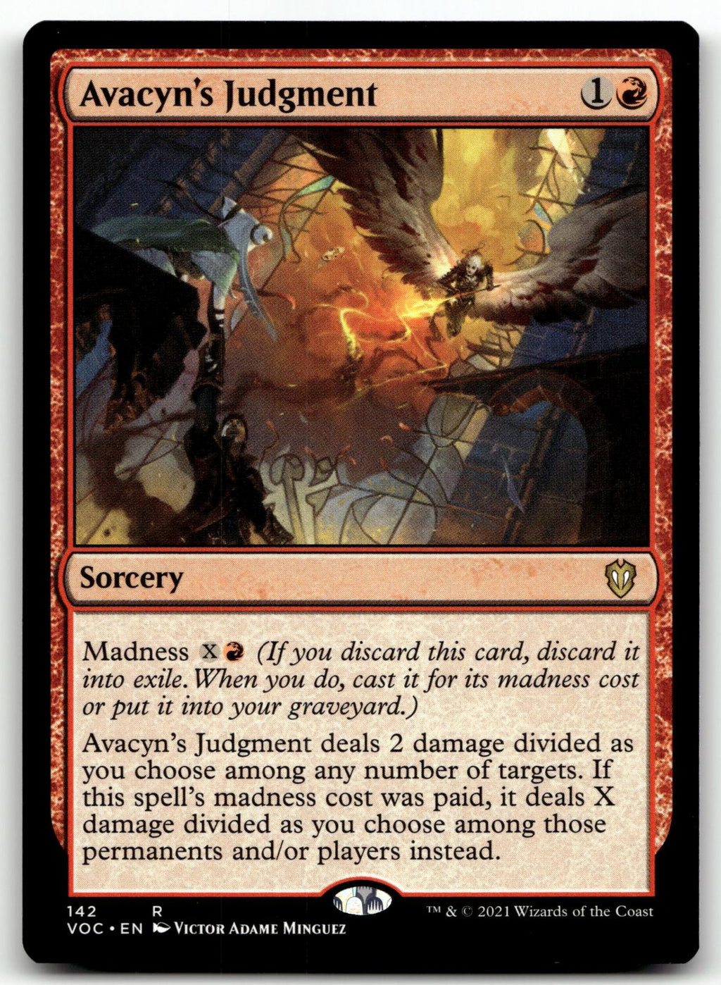 Avacyn's Judgment 142 Commander: Innistrad: Crimson Vow Magic: The Gathering NM