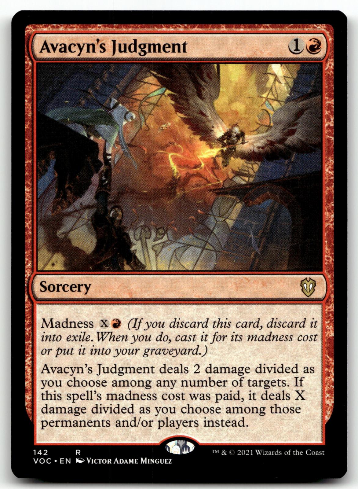 Avacyn's Judgment 142 Commander: Innistrad: Crimson Vow Magic: The Gathering NM