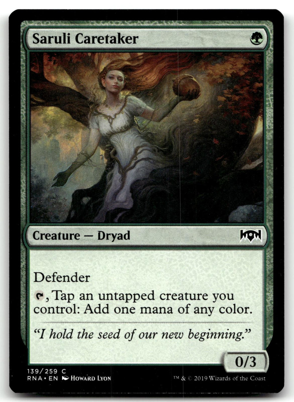 Saruli Caretaker 139 Common Ravnica Allegiance Magic: The Gathering Near Mint