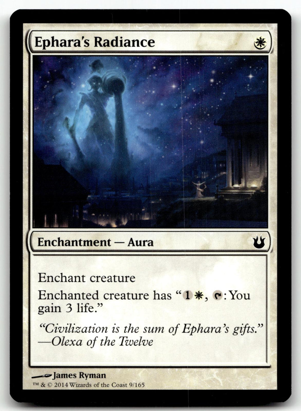 Ephara's Radiance 9 Common Born of the Gods Magic: The Gathering Near Mint