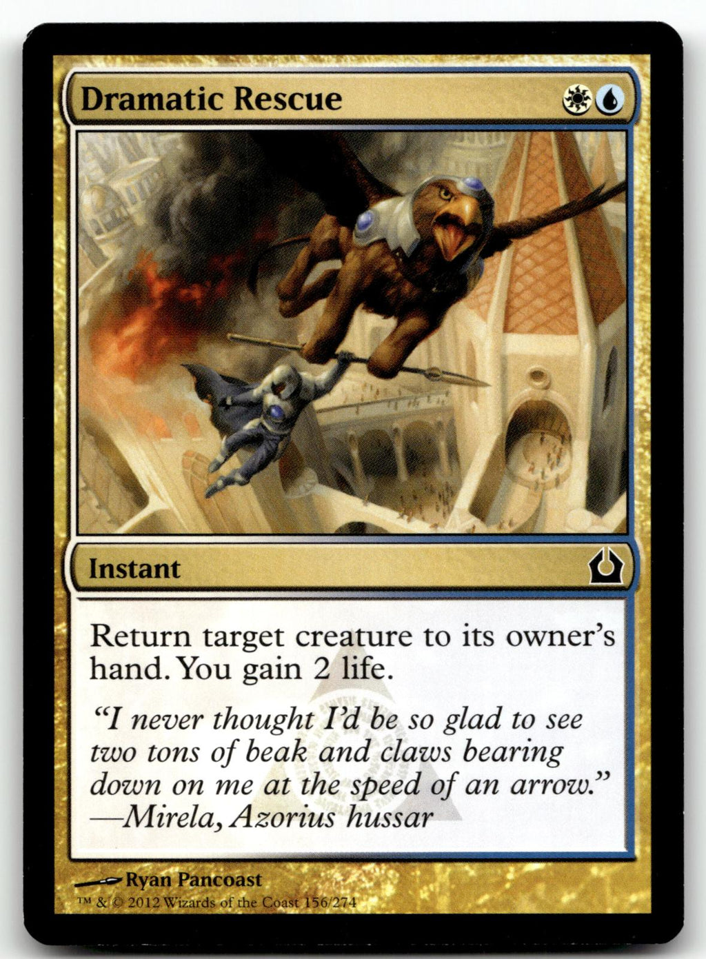 Dramatic Rescue 156 Common Return to Ravnica Magic: The Gathering Near Mint
