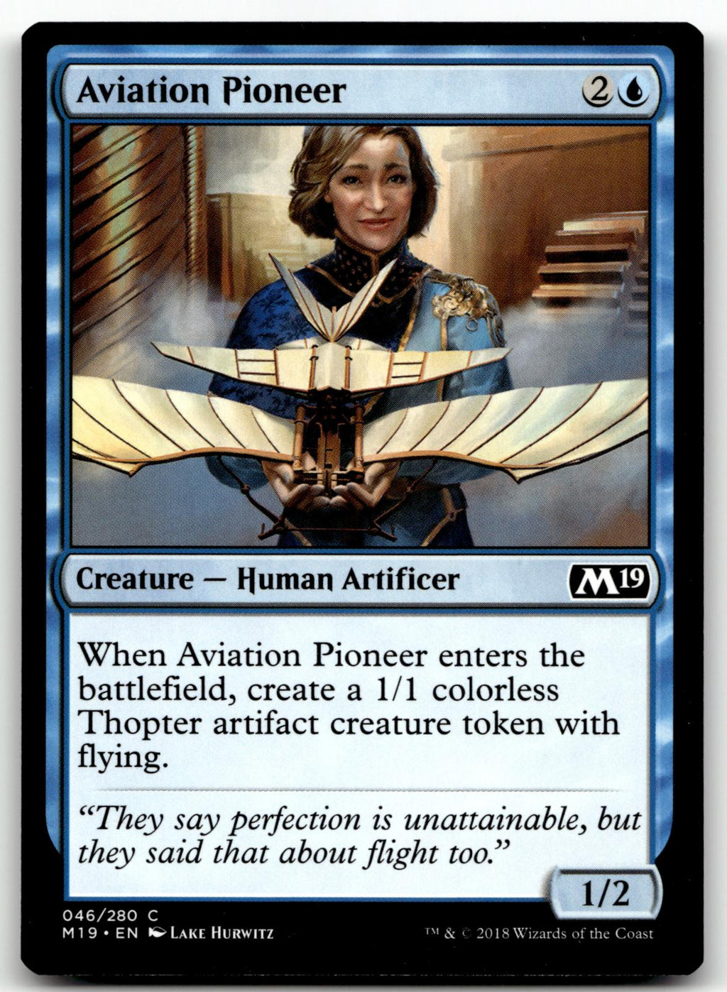 Aviation Pioneer 46 Common Core Set 2019 Magic: The Gathering Near Mint
