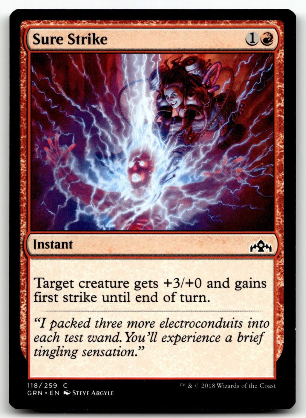 Sure Strike 118 Common Guilds of Ravnica Magic: The Gathering Near Mint