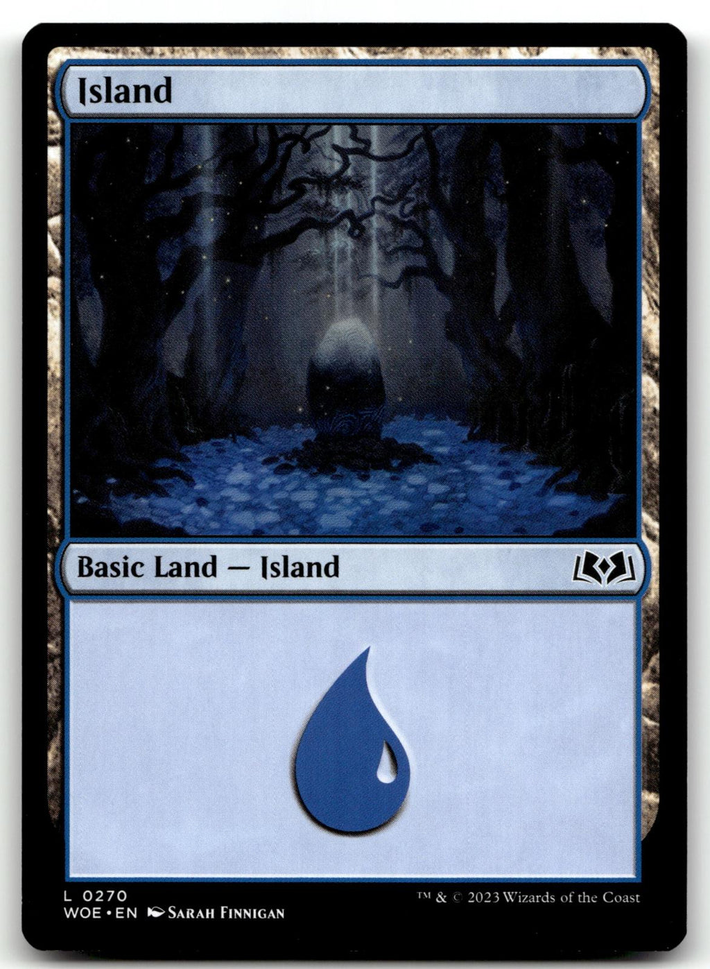 Island (0270) 270 Land Wilds of Eldraine Magic: The Gathering Near Mint