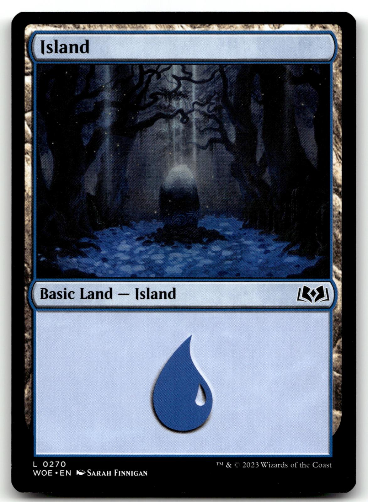 Island (0270) 270 Land Wilds of Eldraine Magic: The Gathering Near Mint