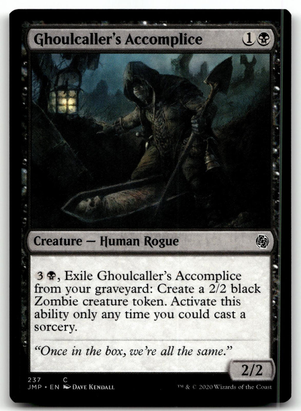Ghoulcaller's Accomplice 237 Common Jumpstart Magic: The Gathering Near Mint