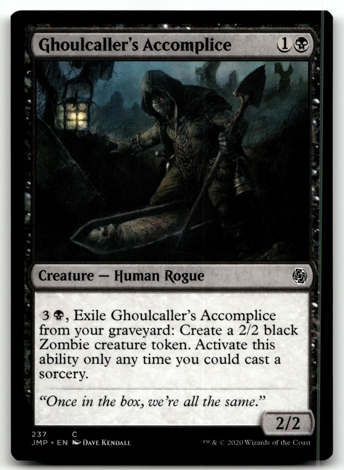 Ghoulcaller's Accomplice 237 Common Jumpstart Magic: The Gathering Near Mint