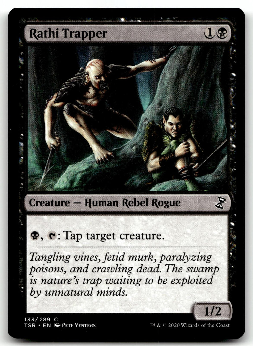 Rathi Trapper 133 Common Time Spiral: Remastered Magic: The Gathering Near Mint