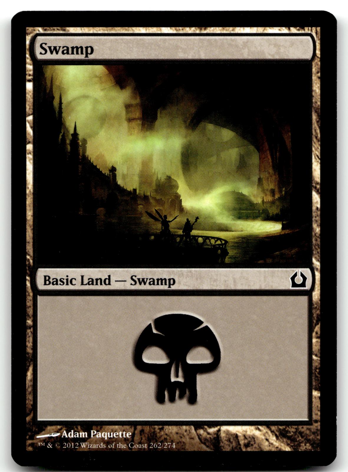 Swamp (262) 262 Land Return to Ravnica Magic: The Gathering Near Mint