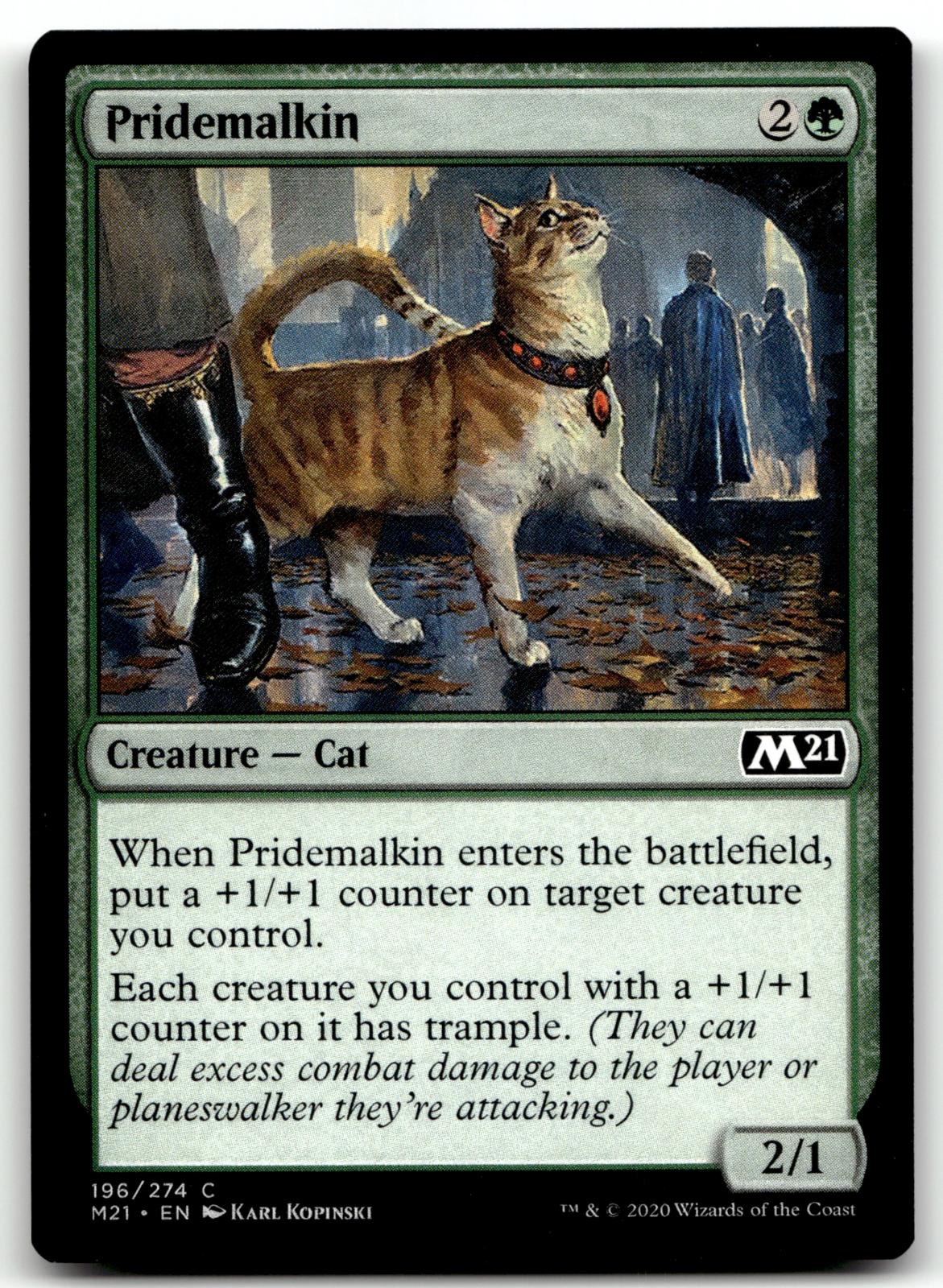 Pridemalkin 196 Common Core Set 2021 Magic: The Gathering Near Mint