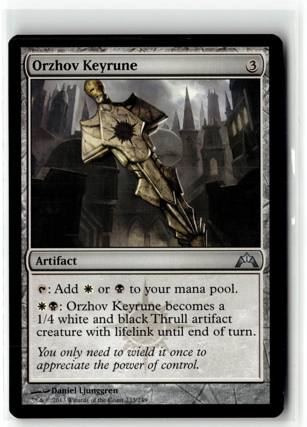 Orzhov Keyrune 233 Uncommon Gatecrash Magic: The Gathering Near Mint