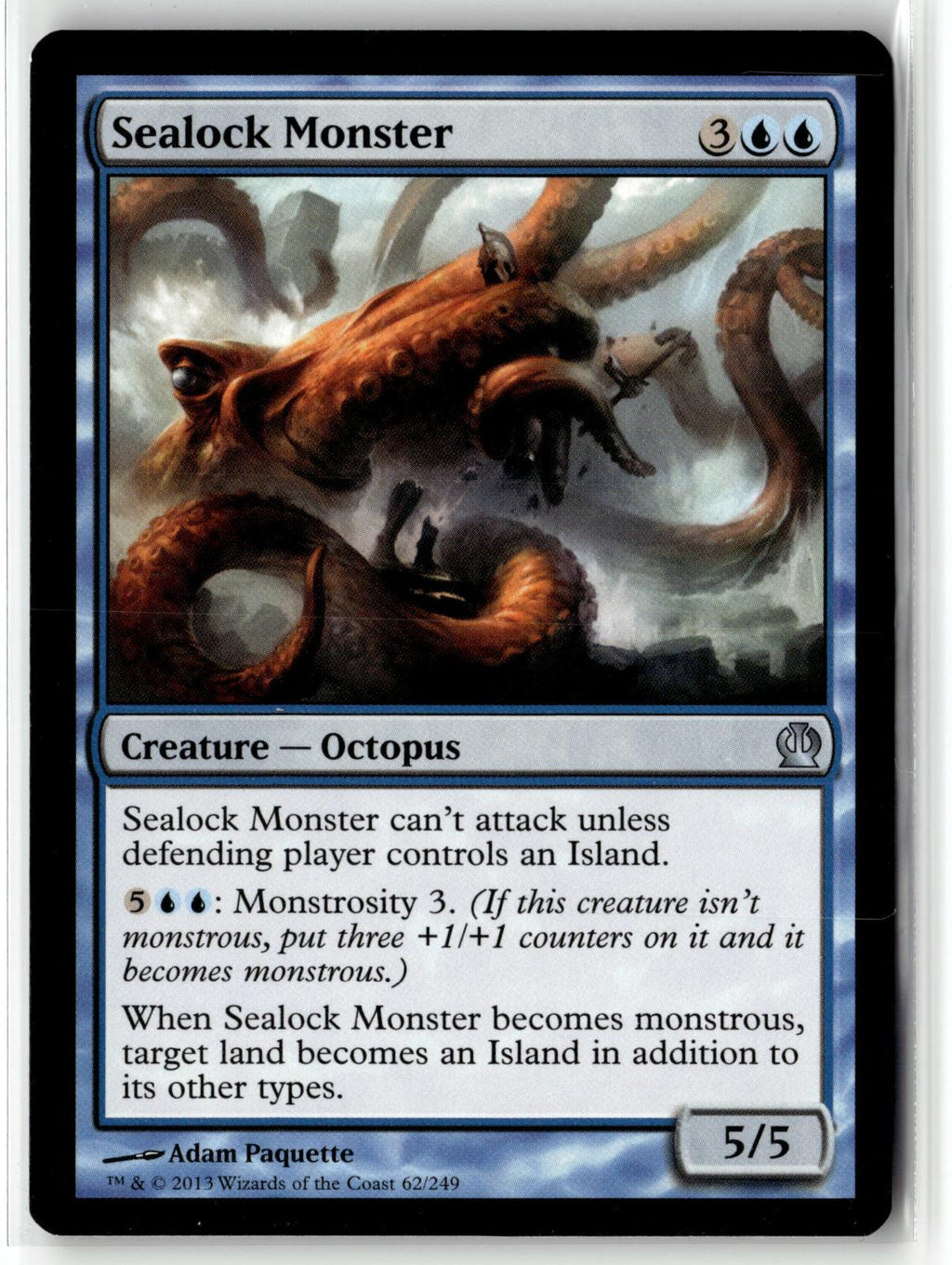 Sealock Monster 62 Uncommon Theros Magic: The Gathering Near Mint