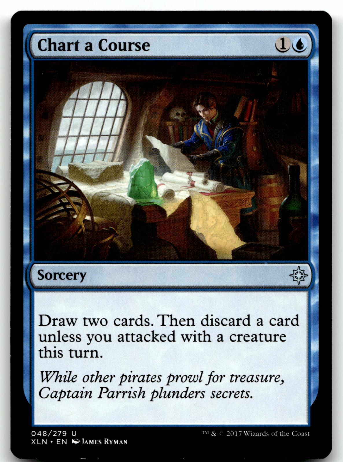 Chart a Course 48 Uncommon Ixalan Magic: The Gathering Near Mint