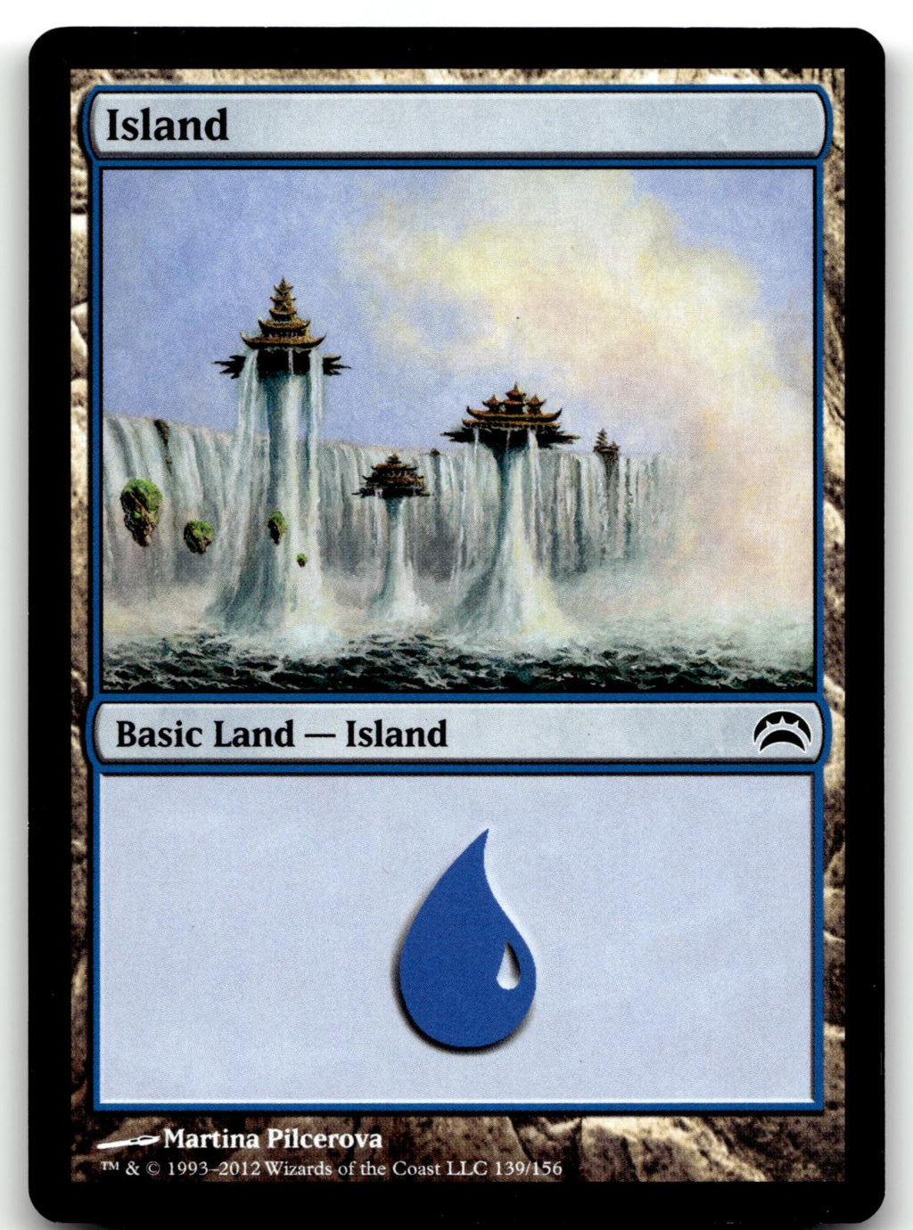 Island (139) 139 Land Planechase 2012 Magic: The Gathering Near Mint