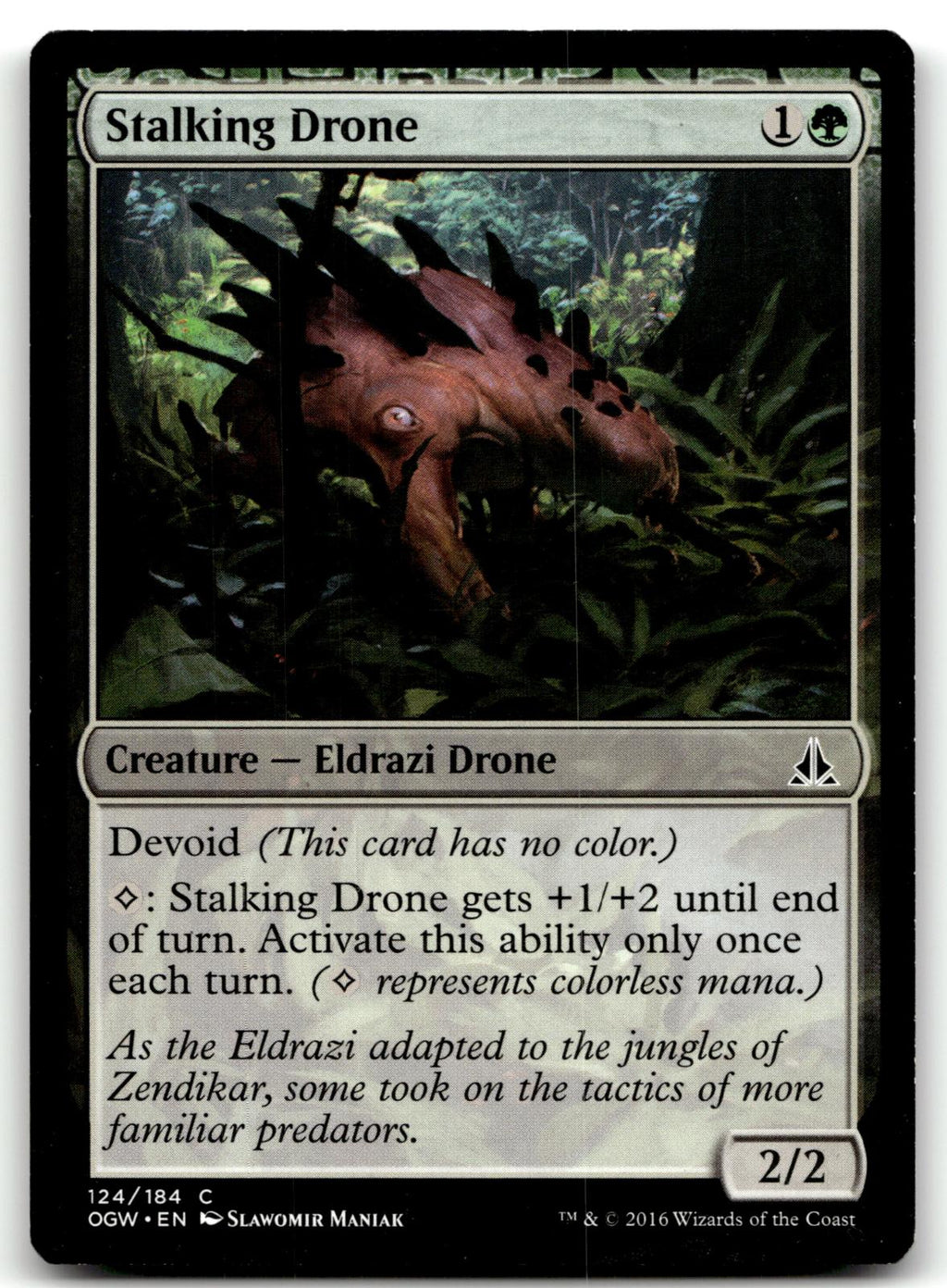 Stalking Drone 124 Common Oath of the Gatewatch Magic: The Gathering Near Mint