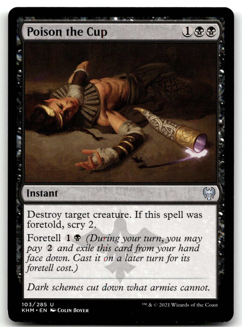 Poison the Cup 103 Uncommon Kaldheim Magic: The Gathering Near Mint