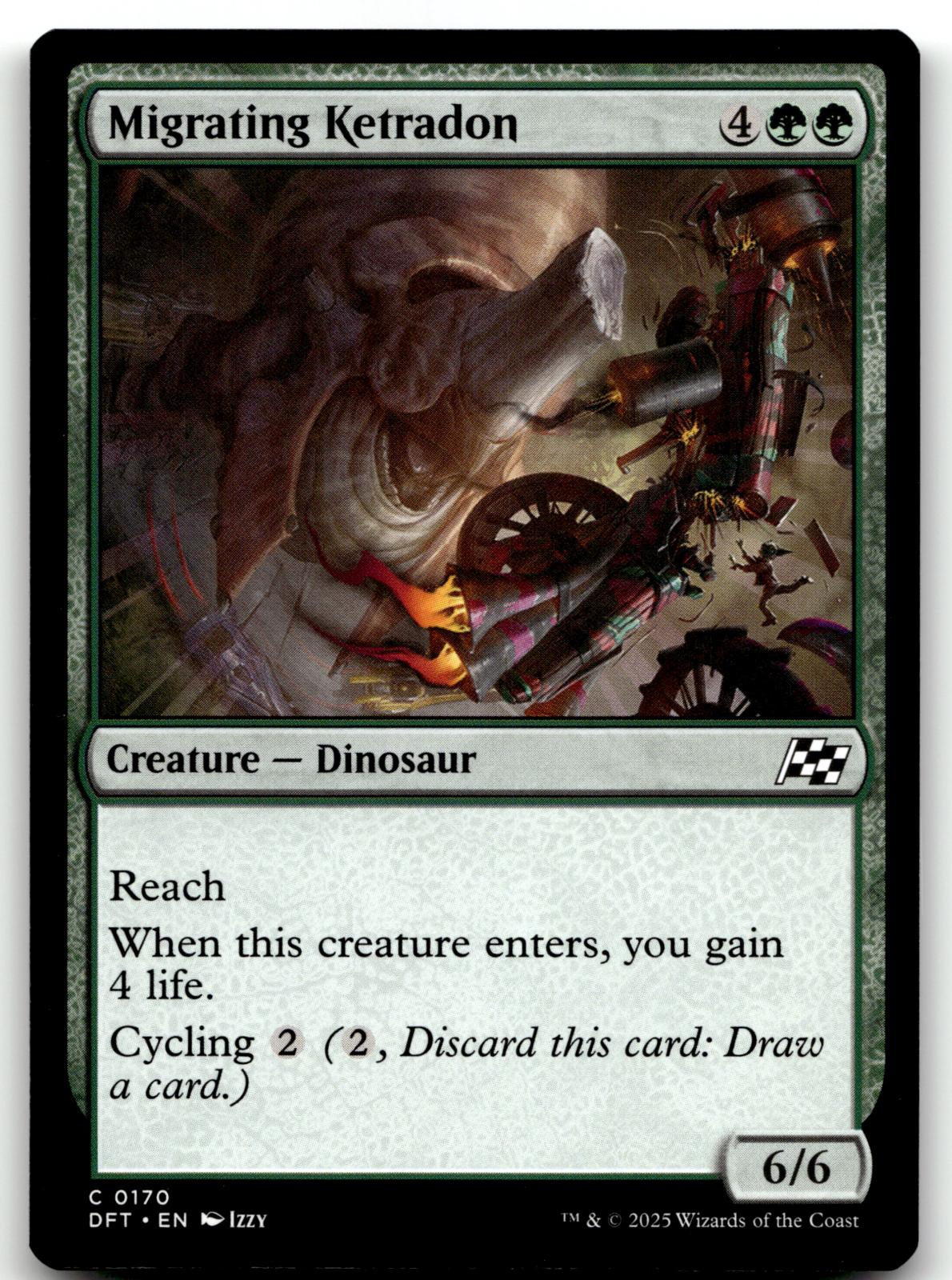 Migrating Ketradon 170 Common Aetherdrift Magic: The Gathering Near Mint