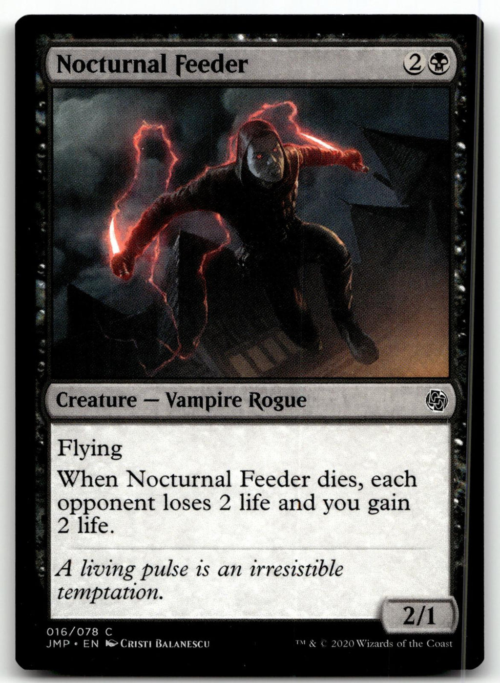 Nocturnal Feeder 16 Common Jumpstart Magic: The Gathering Near Mint