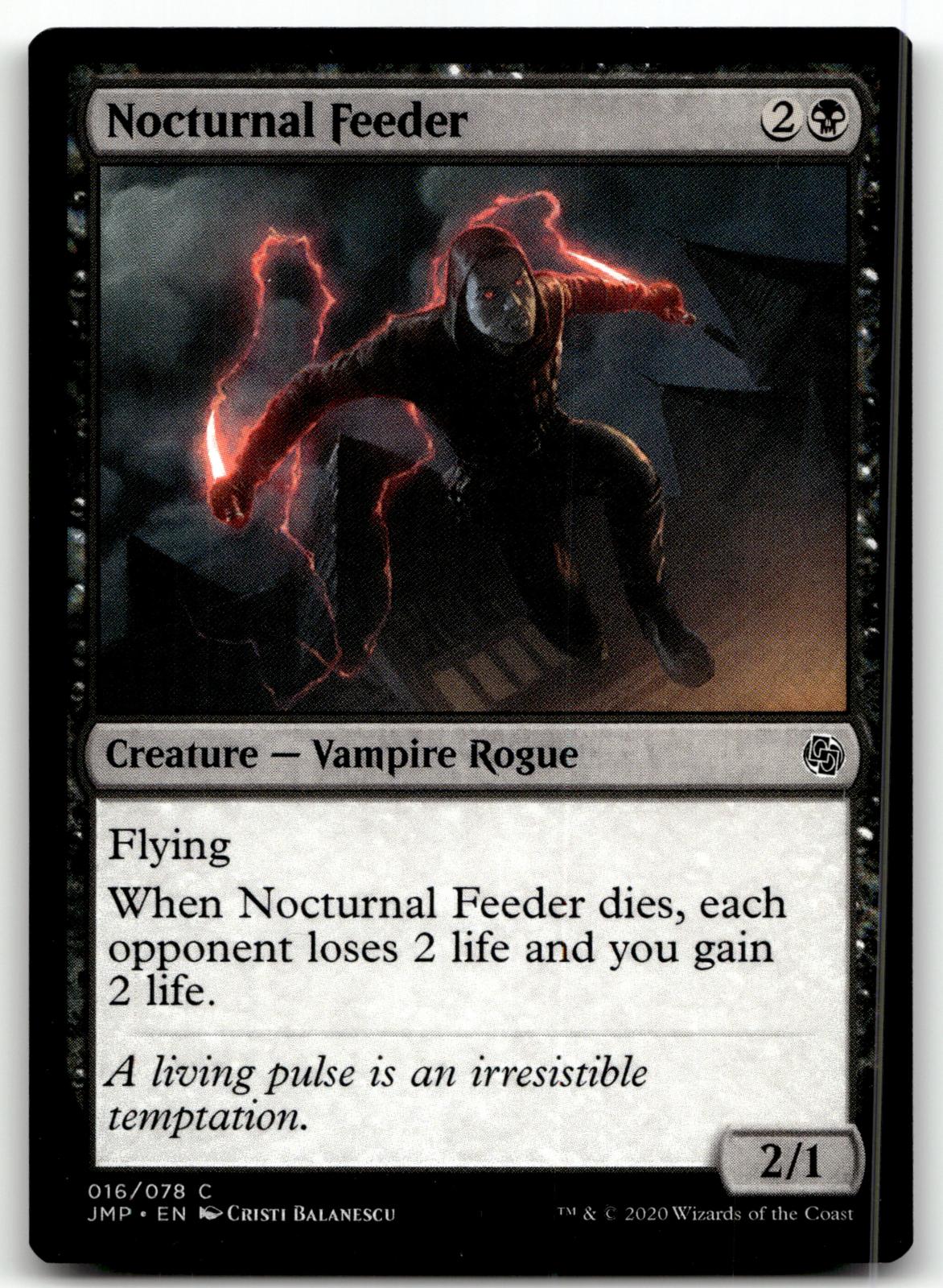 Nocturnal Feeder 16 Common Jumpstart Magic: The Gathering Near Mint
