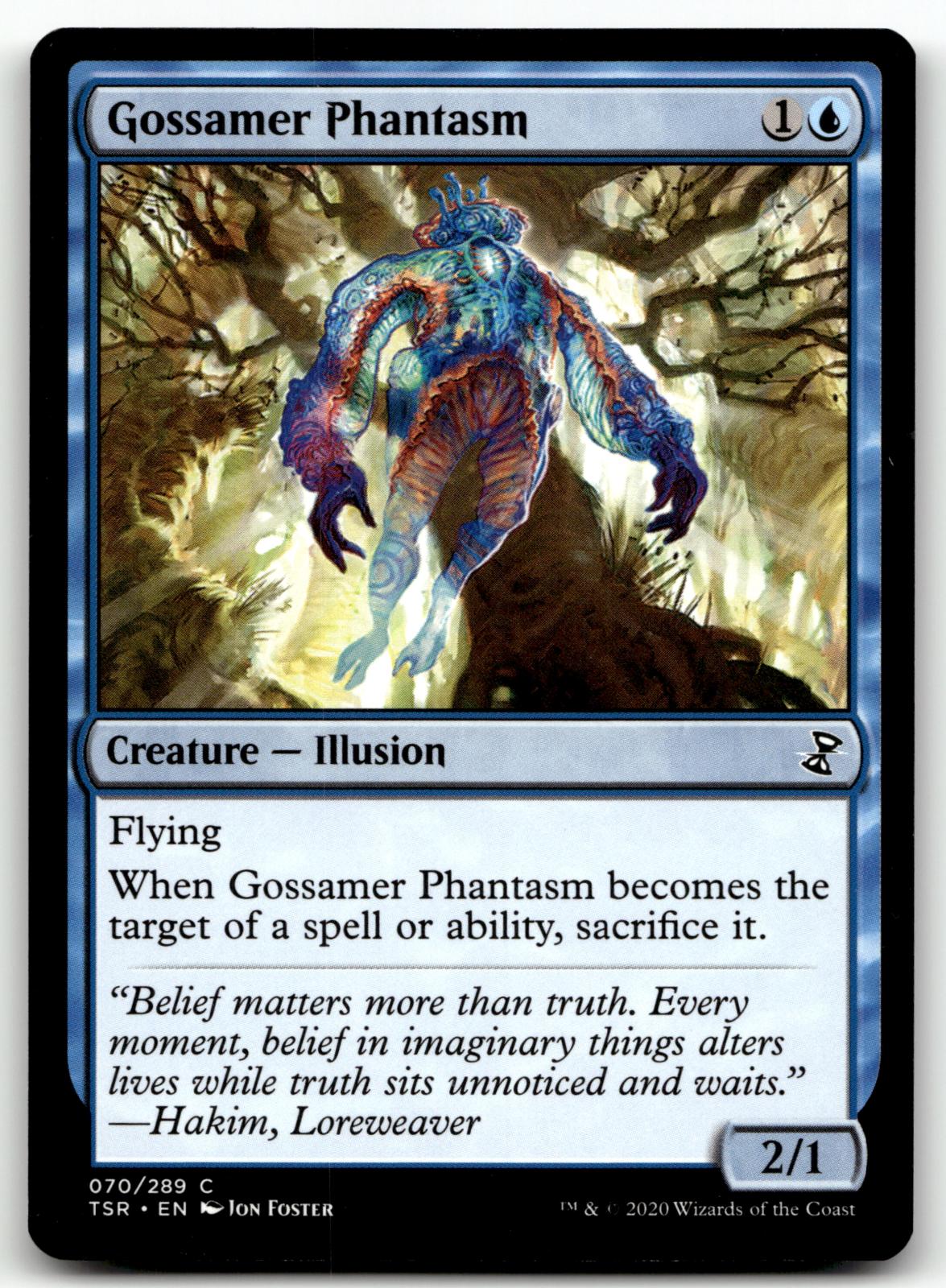 Gossamer Phantasm 70 Common Time Spiral: Remastered Magic: The Gathering NM