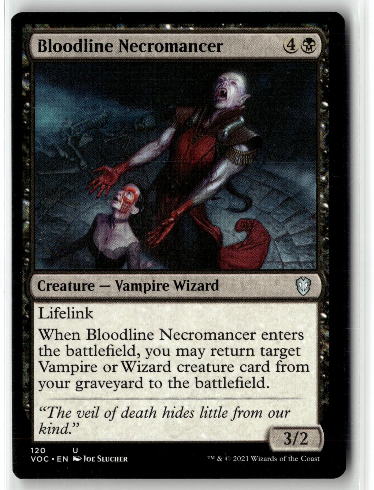 Bloodline Necromancer 120 Commander: Innistrad: Crimson Vow Magic: The Gathering