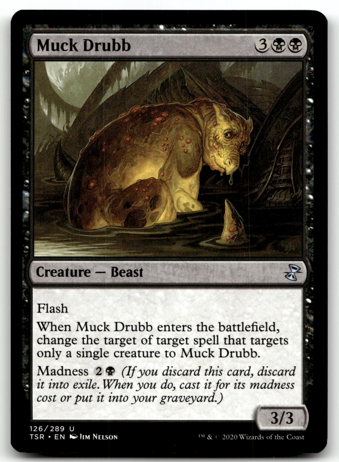 Muck Drubb 126 Uncommon Time Spiral: Remastered Magic: The Gathering Near Mint