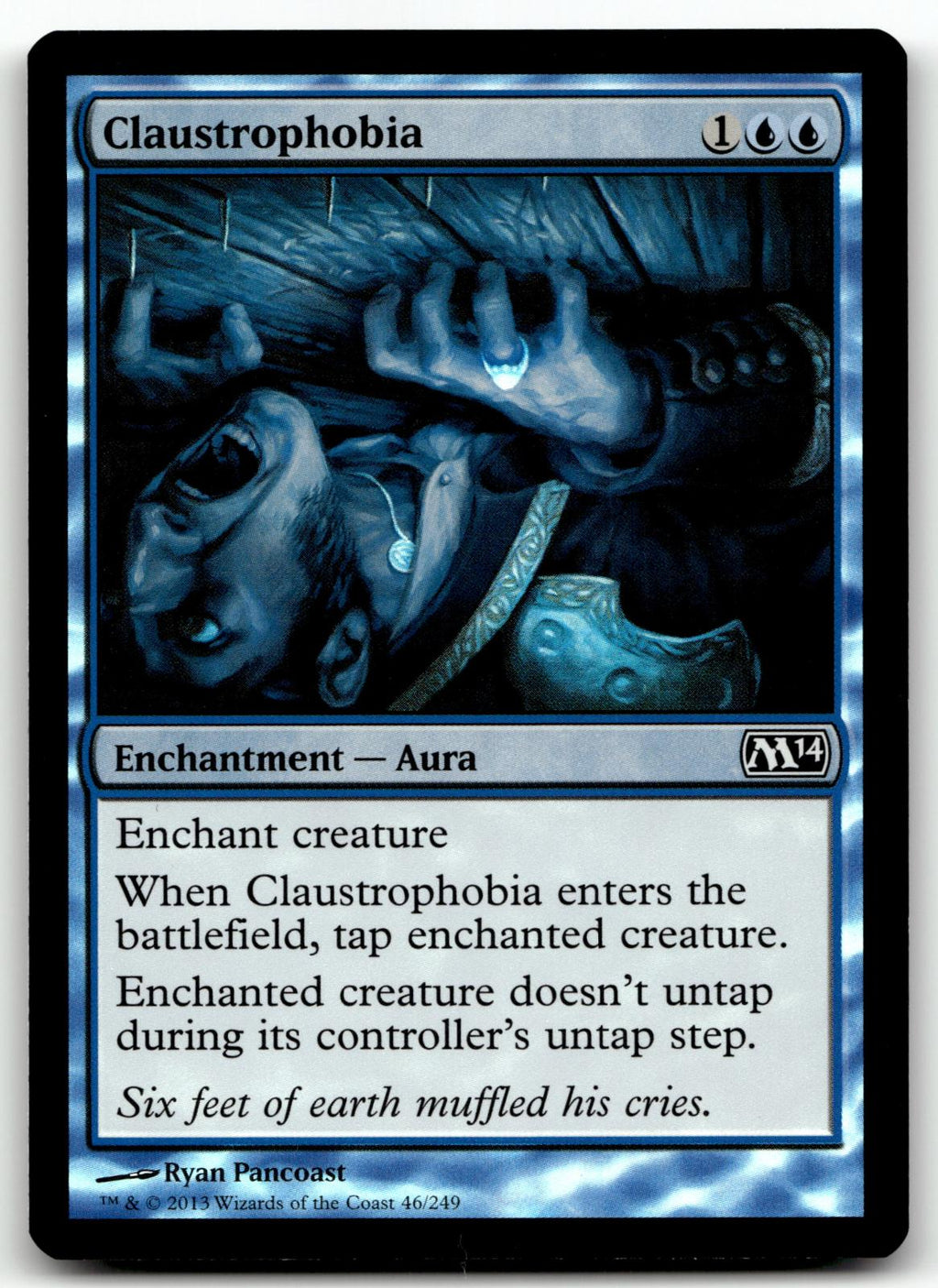 Claustrophobia 46 Common Magic 2014 (M14) Magic: The Gathering Near Mint