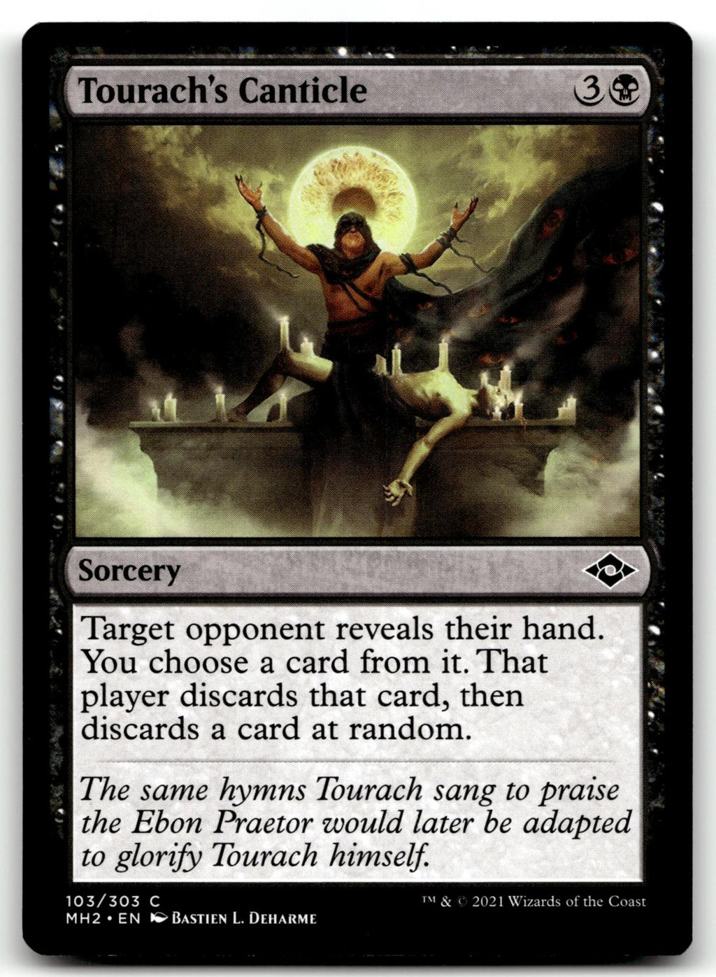 Tourach's Canticle 103 Common Modern Horizons 2 Magic: The Gathering Near Mint