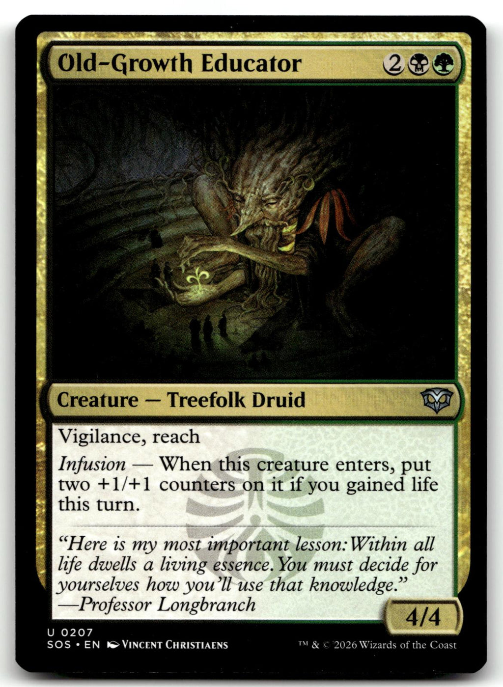 Old-Growth Educator 207 Uncommon Secrets of Strixhaven Magic: The Gathering NM