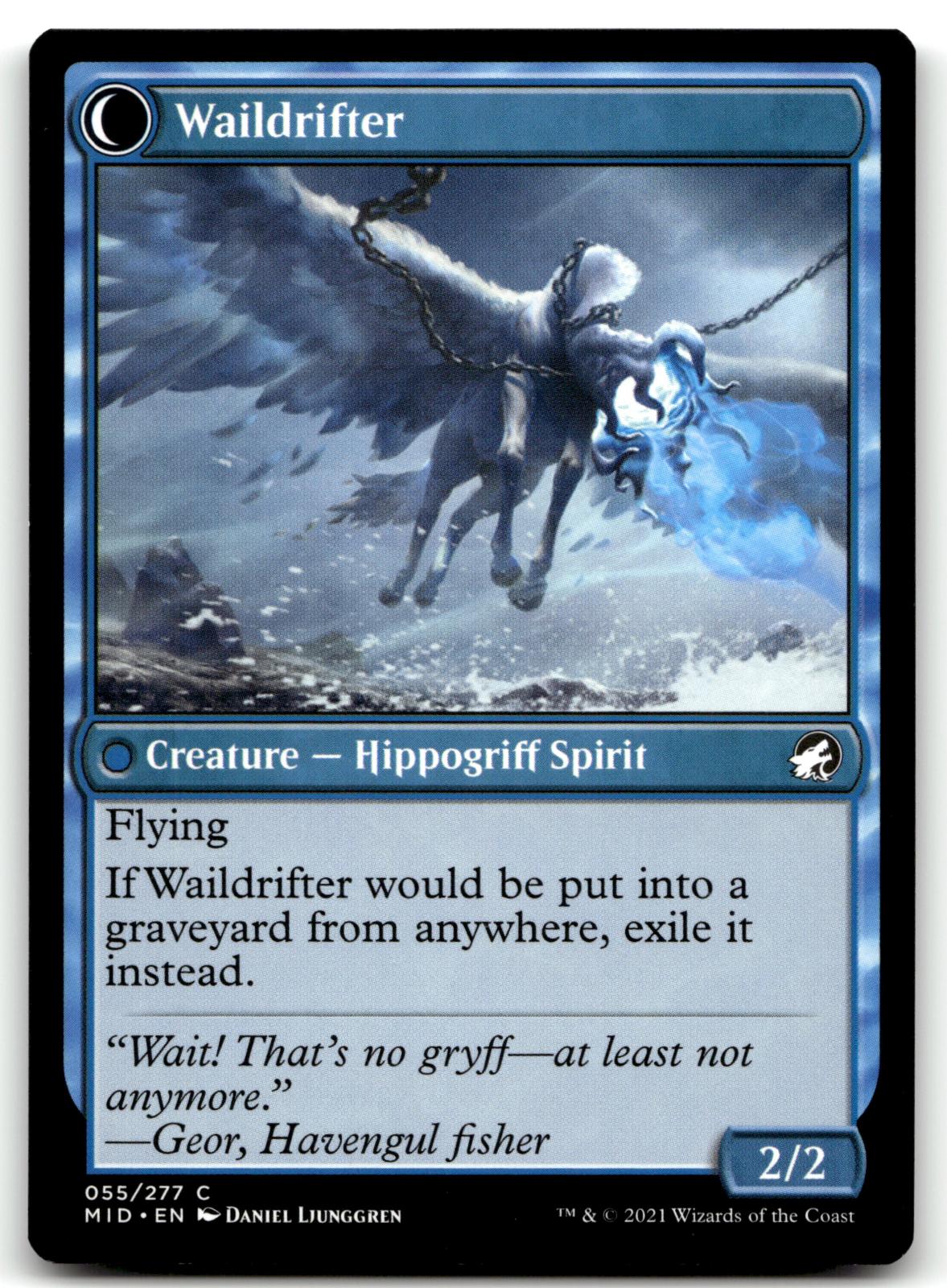 Galedrifter 55 Common Innistrad: Midnight Hunt Magic: The Gathering Near Mint