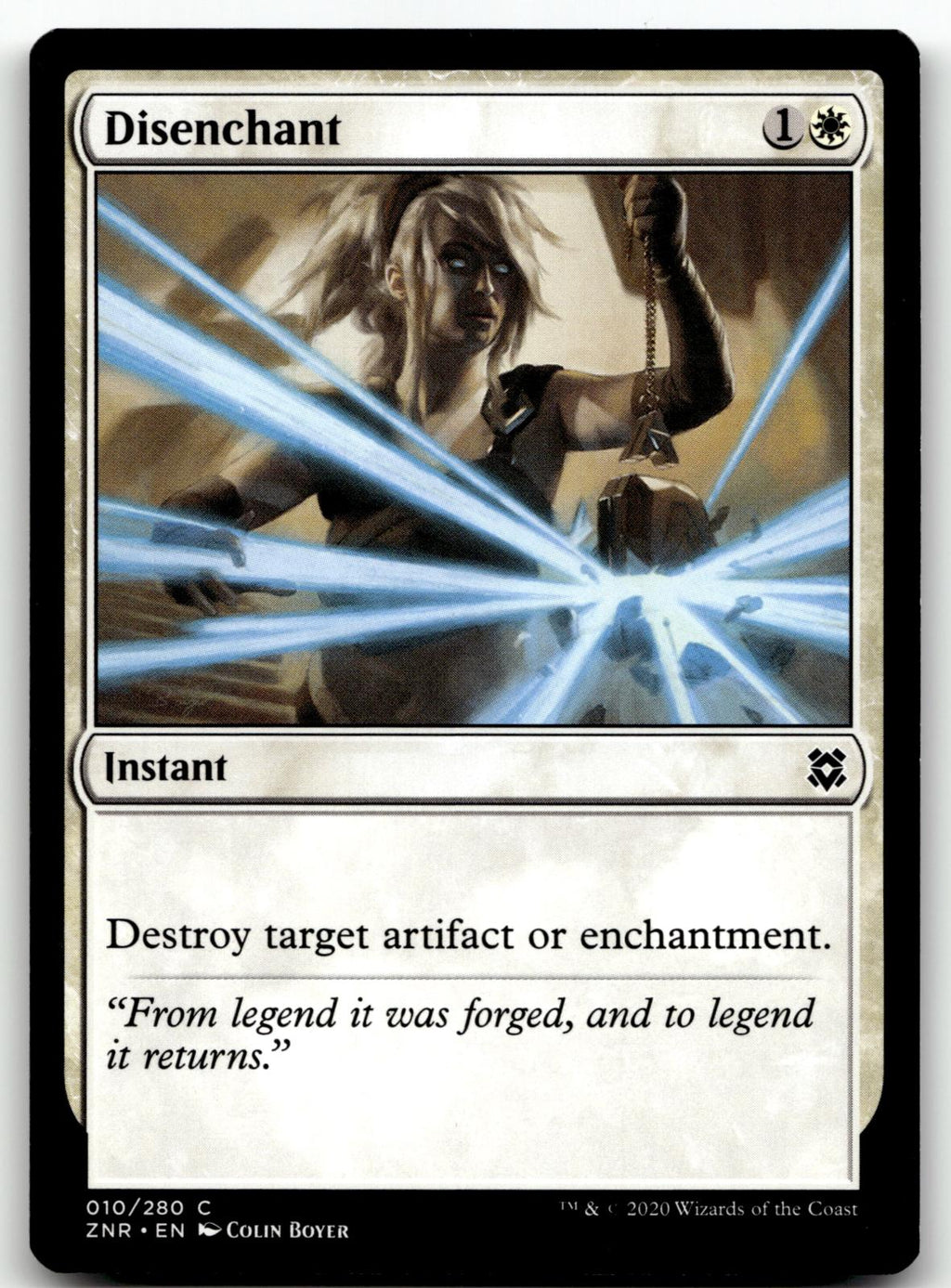 Disenchant 10 Common Zendikar Rising Magic: The Gathering Near Mint