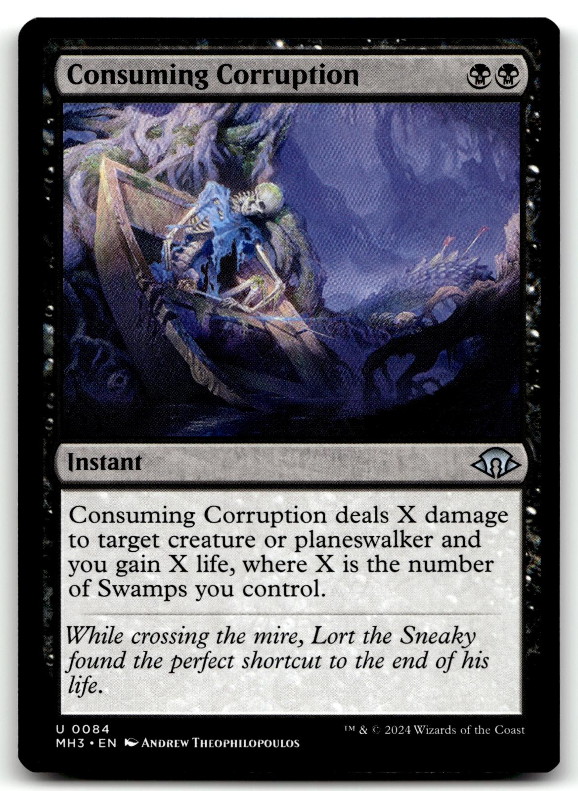Consuming Corruption 84 Uncommon Modern Horizons 3 Magic: The Gathering NM