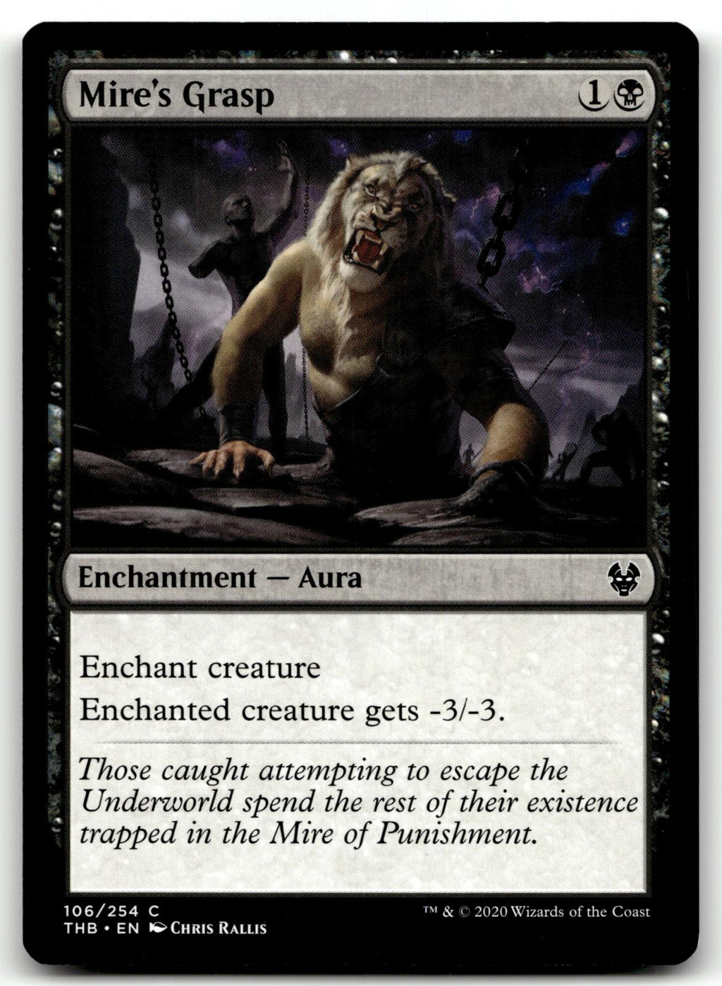 Mire's Grasp 106 Common Theros Beyond Death Magic: The Gathering Near Mint