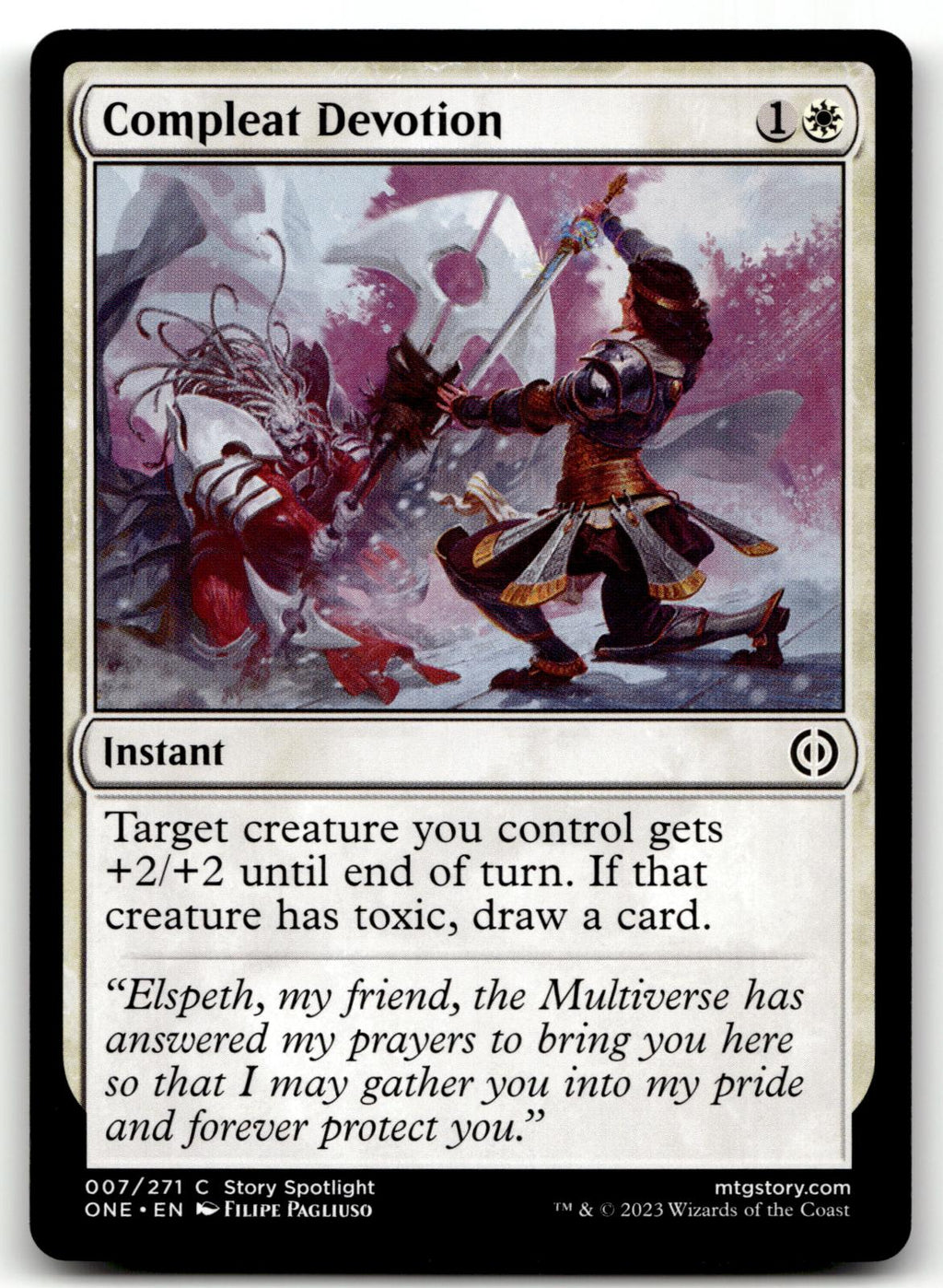 Compleat Devotion 7 Common Phyrexia: All Will Be One Magic: The Gathering NM