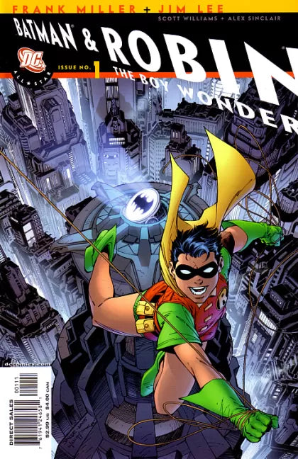All Star Batman & Robin, The Boy Wonder #1B (Jim Lee Robin Variant)