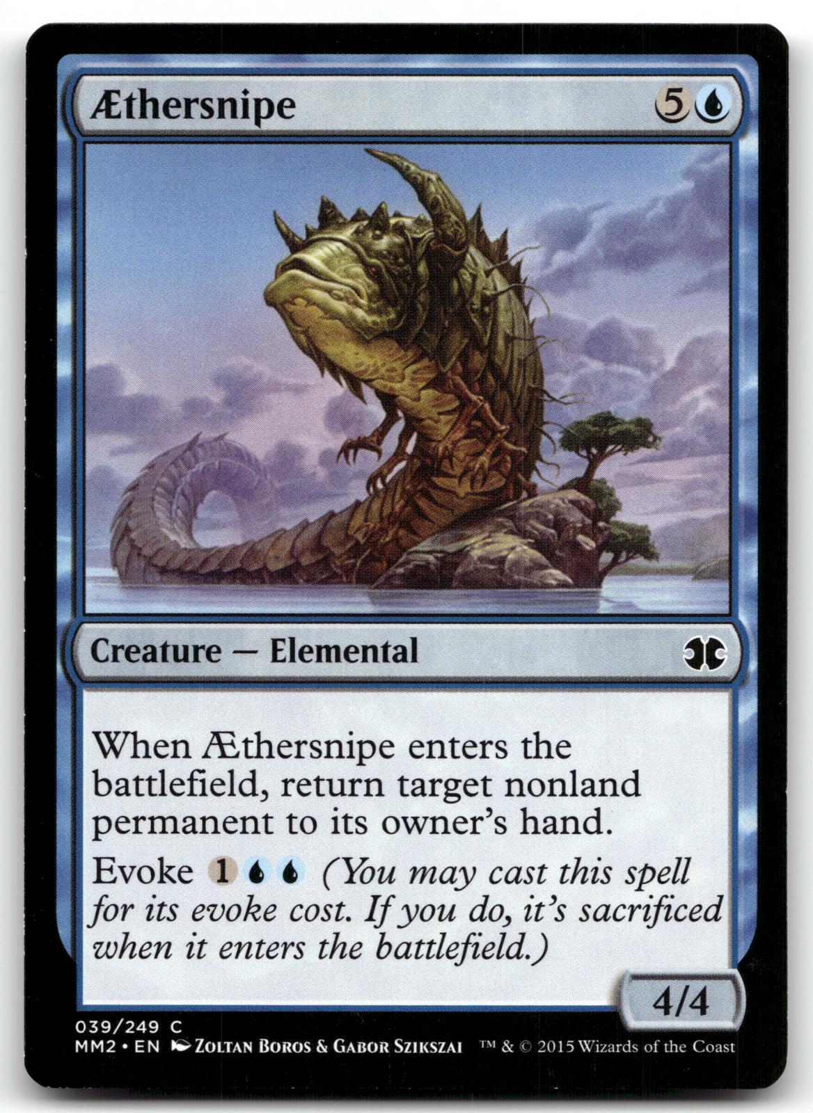 Aethersnipe 39 Common Modern Masters 2015 Magic: The Gathering Near Mint