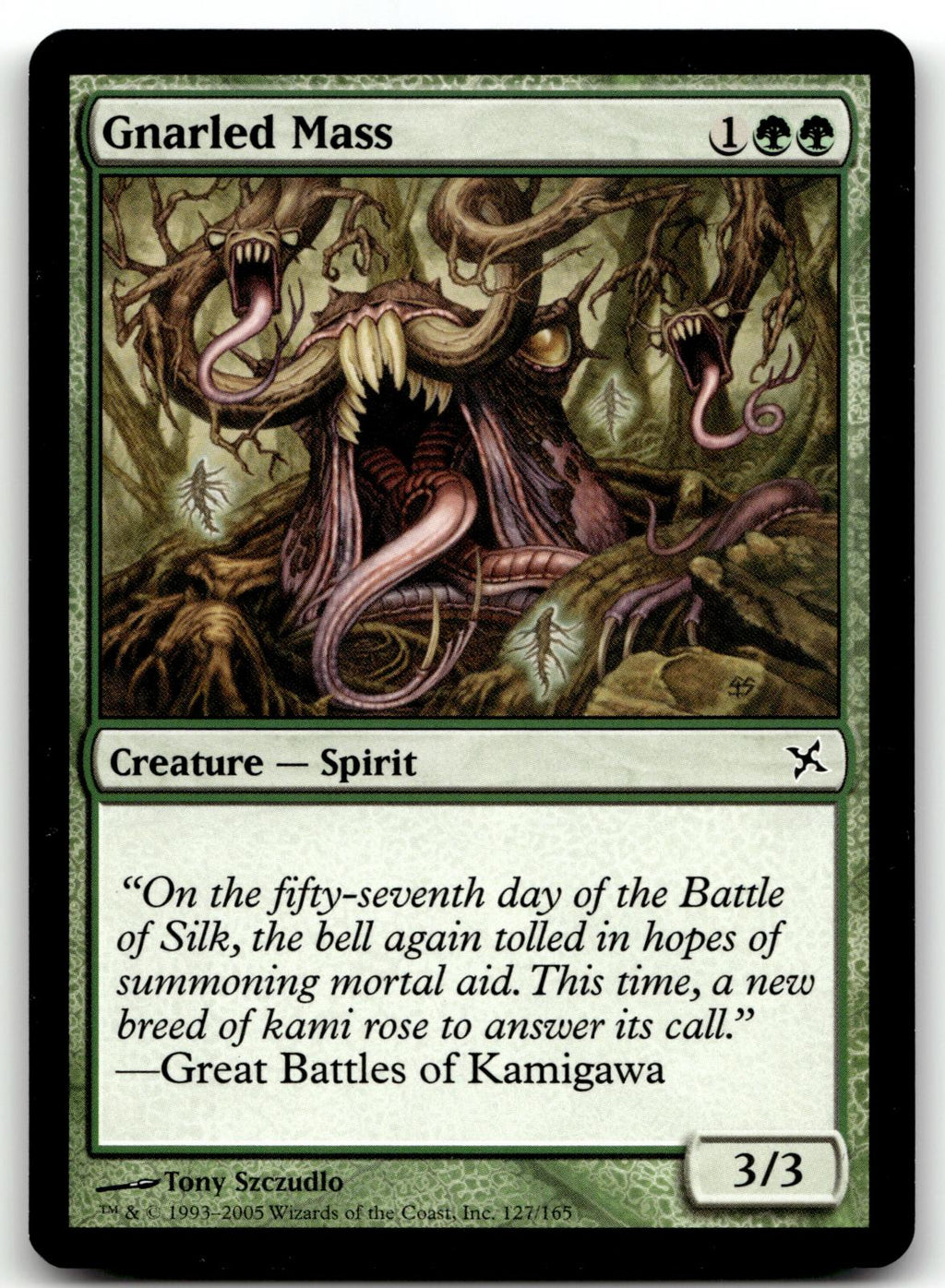 Gnarled Mass 127 Common Betrayers of Kamigawa Magic: The Gathering Near Mint