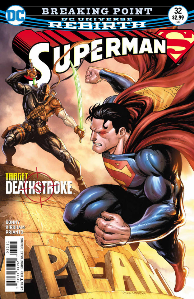 Superman, Vol. 3 #32G (SDCC 2014 Convention Exclusive Sketch Cover)