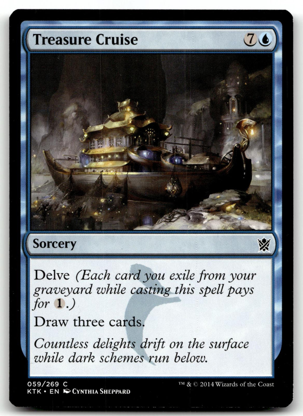 Treasure Cruise 59 Common Khans of Tarkir Magic: The Gathering Near Mint